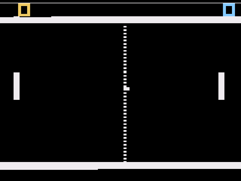 Pong (Atari 2600 自制) cover art — Wasm Arcade