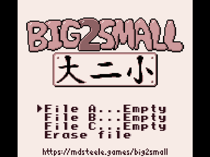 Big2Small cover art — Wasm Arcade
