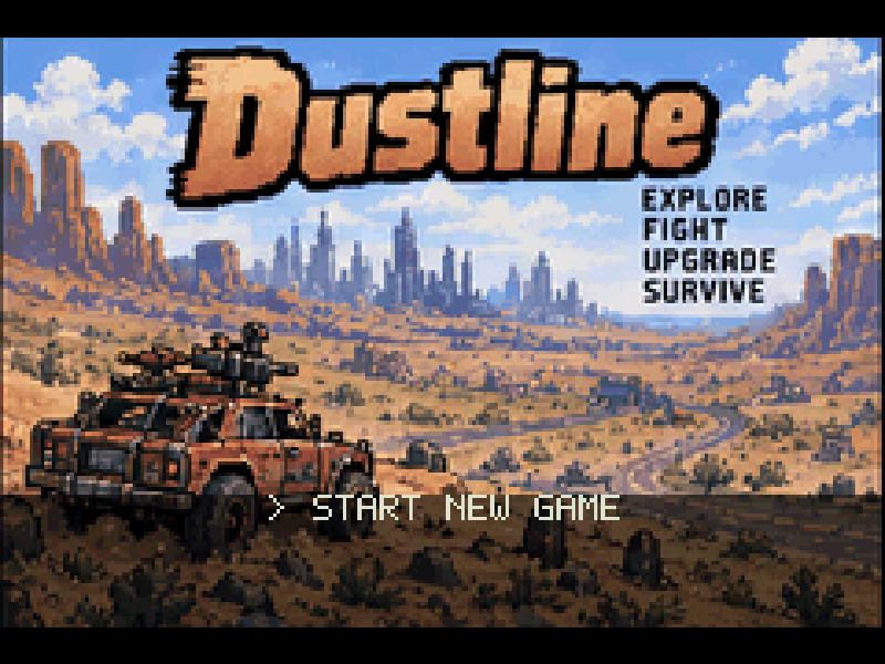 Dustline cover art — Wasm Arcade