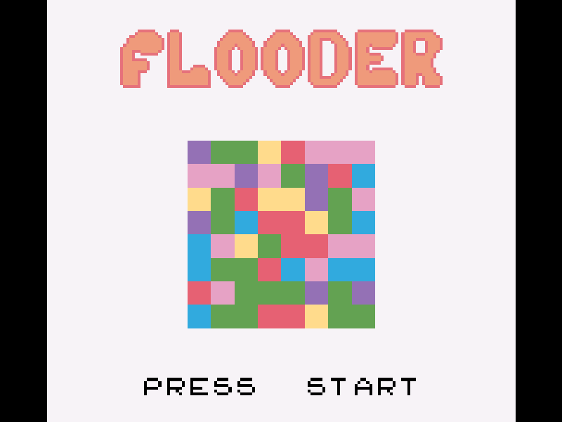 Flooder cover art — Wasm Arcade