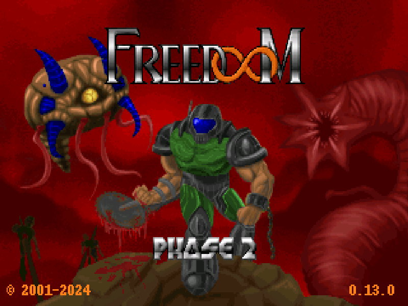Freedoom: Phase 2 cover art — Wasm Arcade