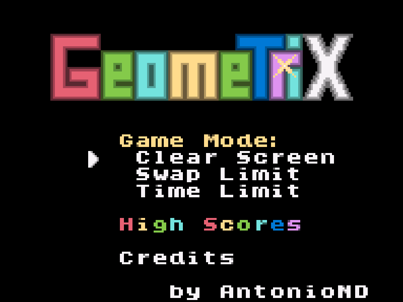 Geometrix cover art — Wasm Arcade
