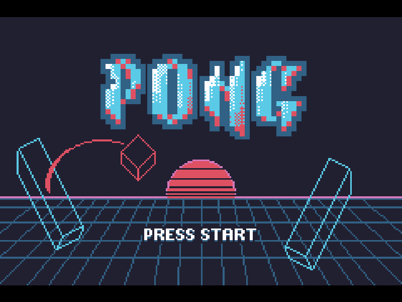 GBA Pong cover art — Wasm Arcade