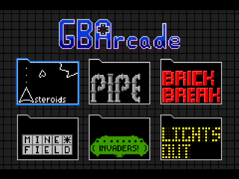 GBArcade cover art — Wasm Arcade