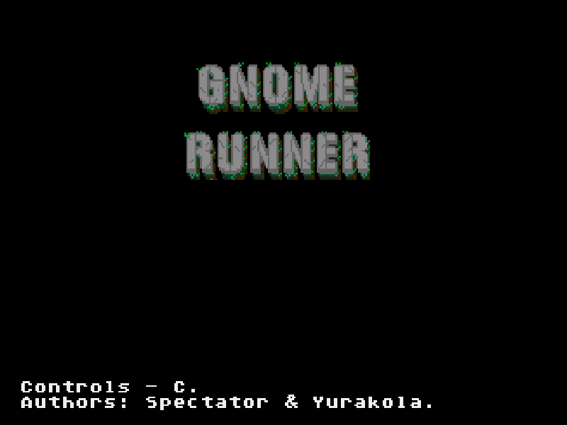 Gnome Runner cover art — Wasm Arcade