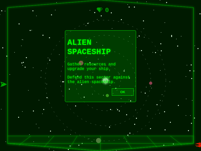 Alien Spaceship cover art — Wasm Arcade