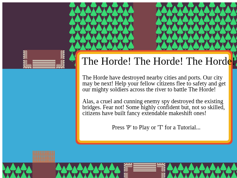The Horde! cover art — Wasm Arcade