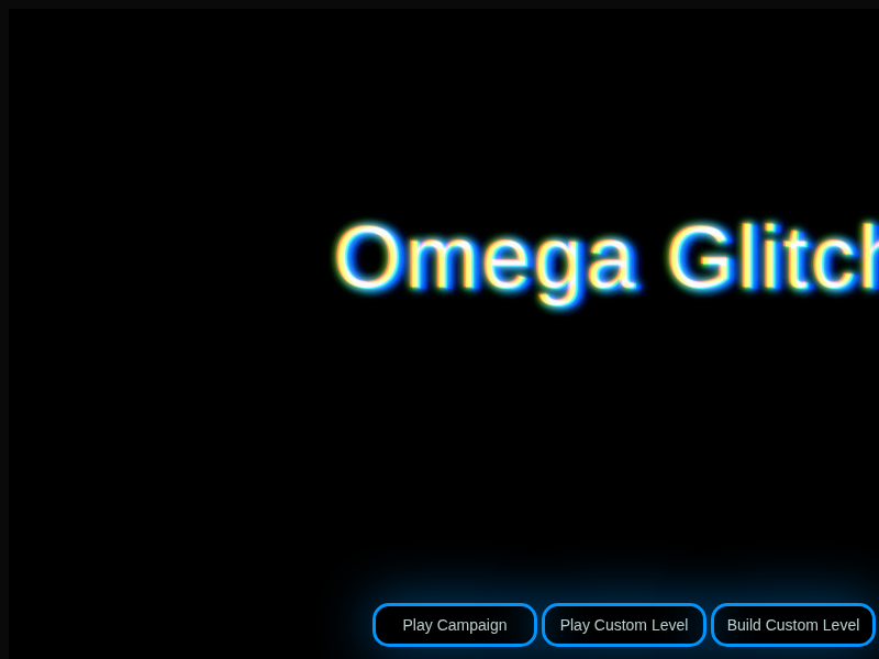 Omega Glitch cover art — Wasm Arcade