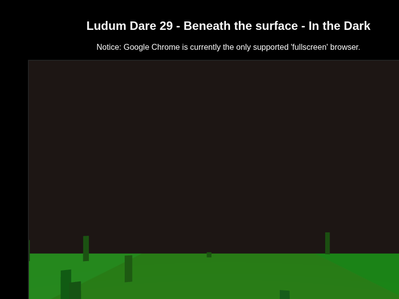 In The Dark cover art — Wasm Arcade