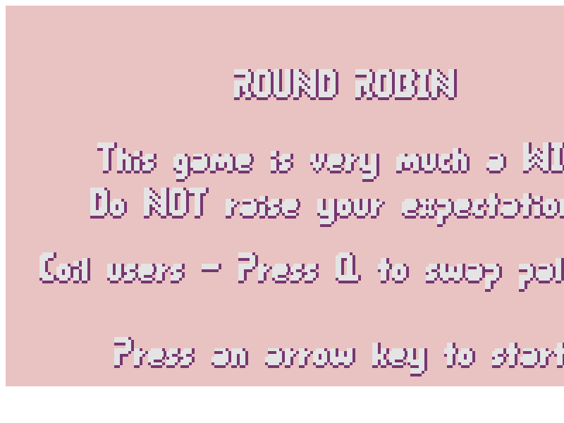 Round Robin cover art — Wasm Arcade
