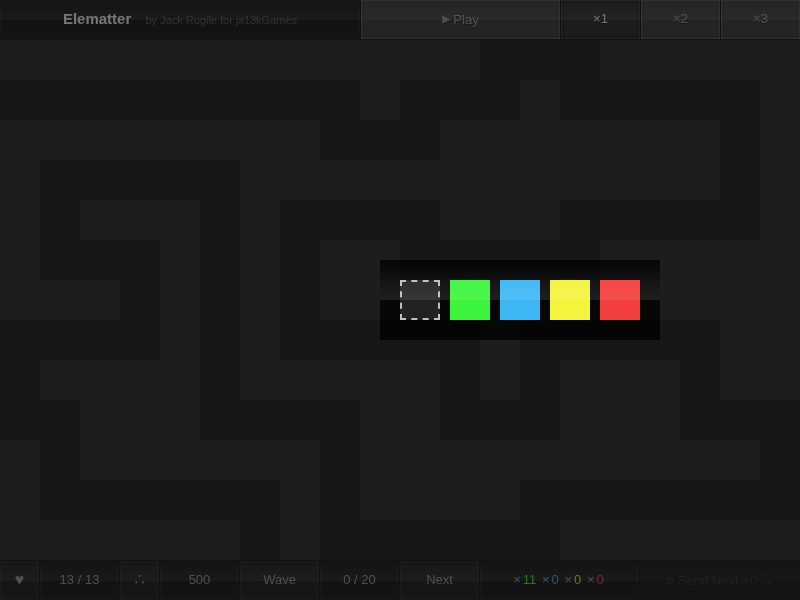 Elematter cover art — Wasm Arcade