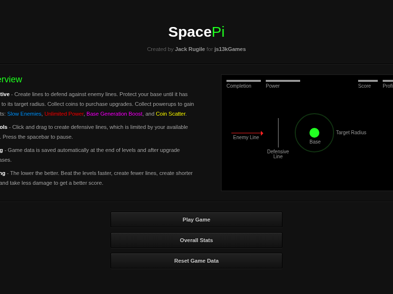 SpacePi cover art — Wasm Arcade