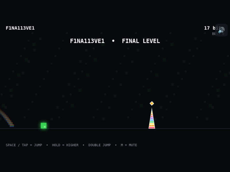 F1NAL L3VEL cover art — Wasm Arcade