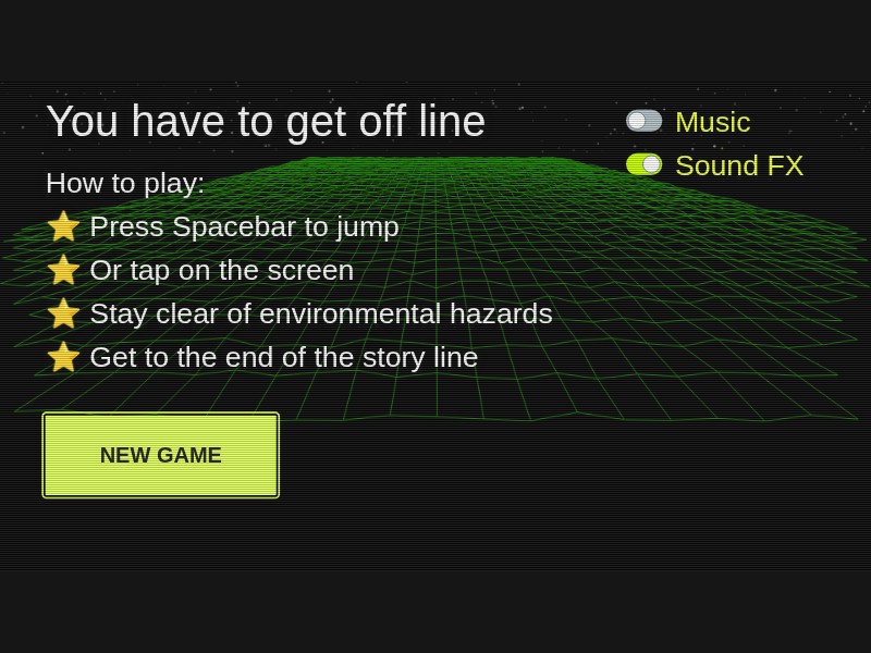 You Have to Get Offline cover art — Wasm Arcade