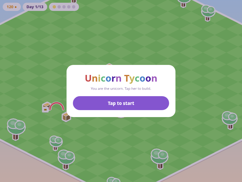 Unicorn Tycoon cover art — Wasm Arcade