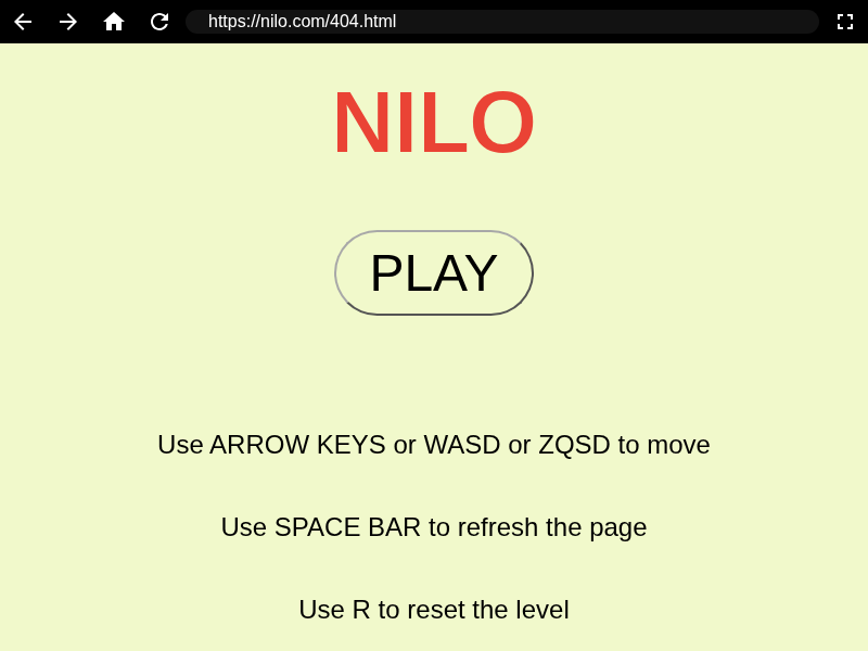 Nilo cover art — Wasm Arcade