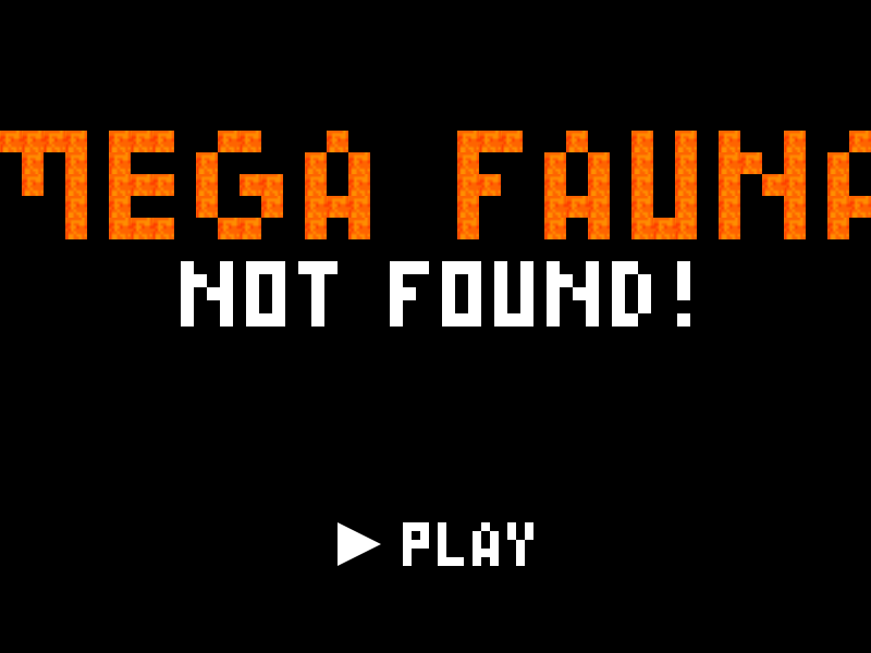 MegaFauna Not Found! cover art — Wasm Arcade