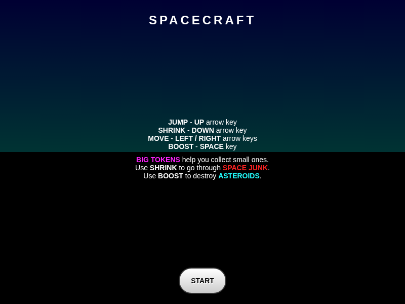 SPACECRAFT cover art — Wasm Arcade