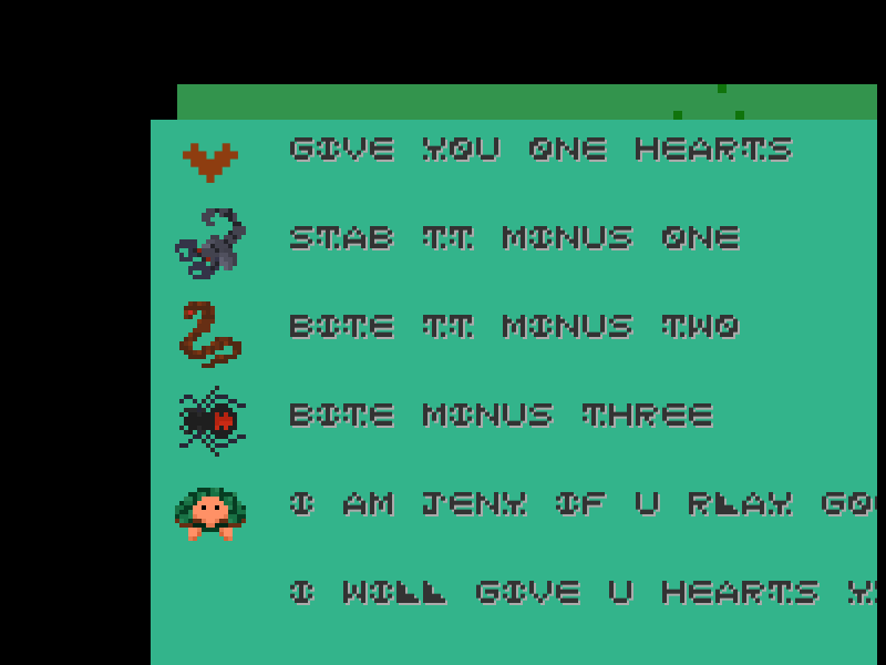 Give You She Hearts cover art — Wasm Arcade