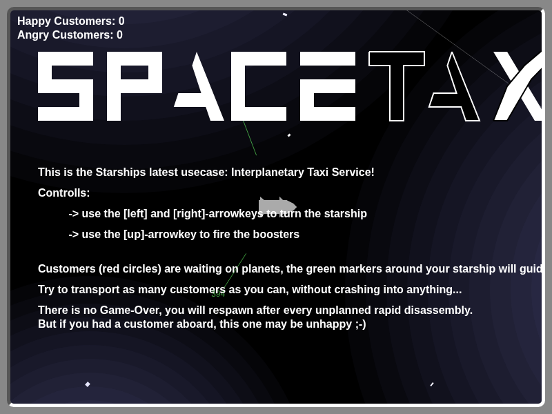 Space Taxi cover art — Wasm Arcade