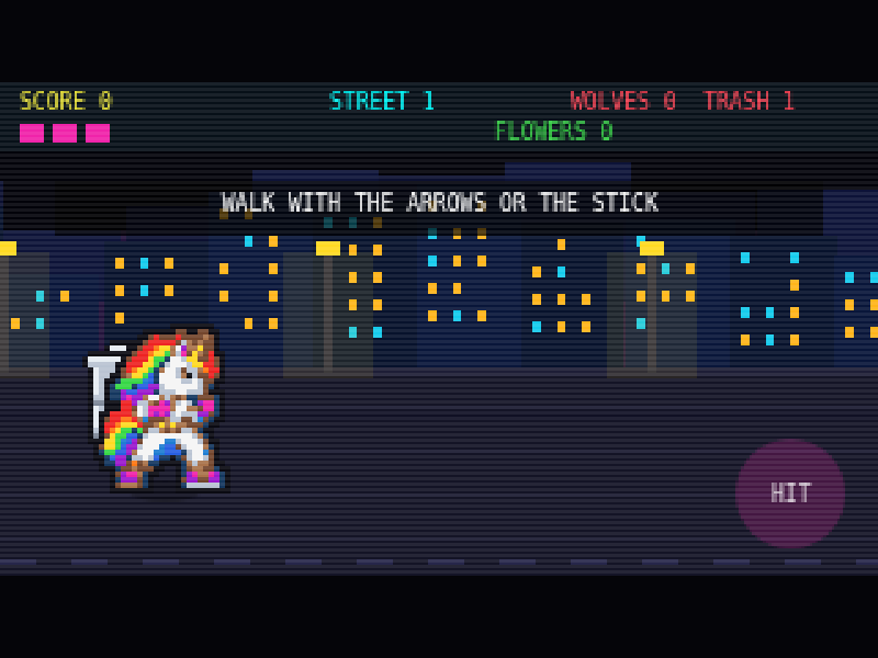 Rainbow Fight cover art — Wasm Arcade