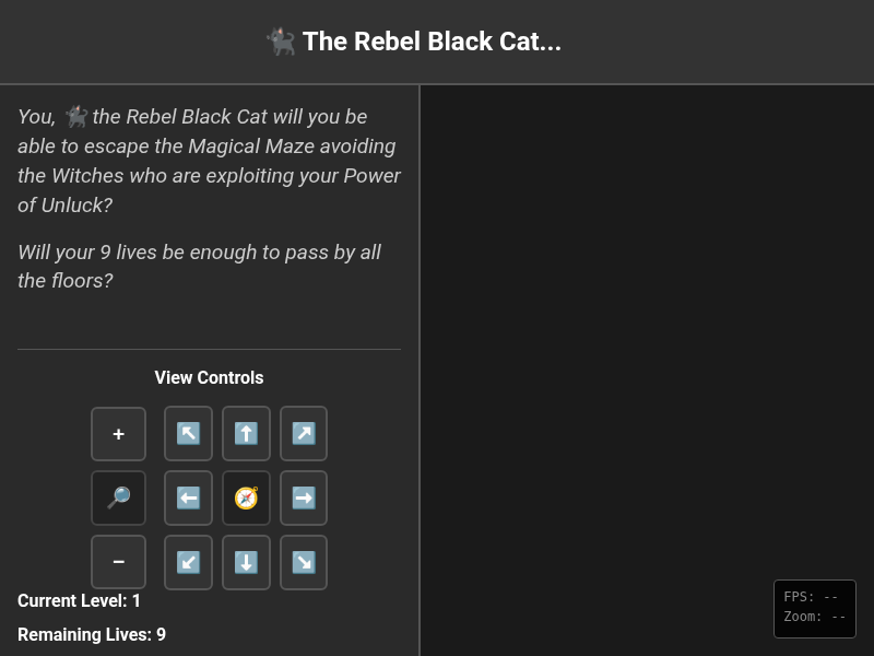 The Rebel Black Cat cover art — Wasm Arcade