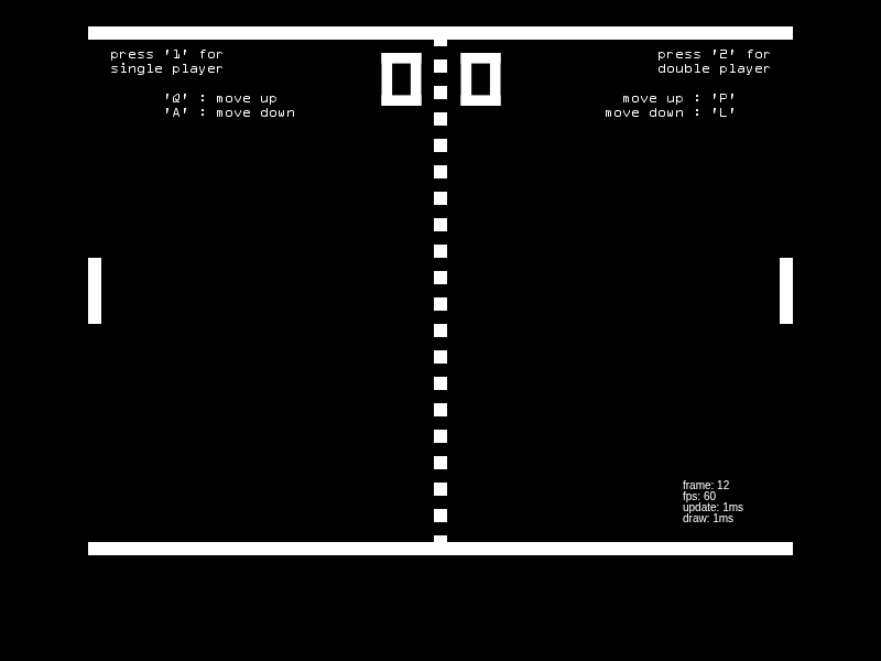 JavaScript Pong cover art — Wasm Arcade