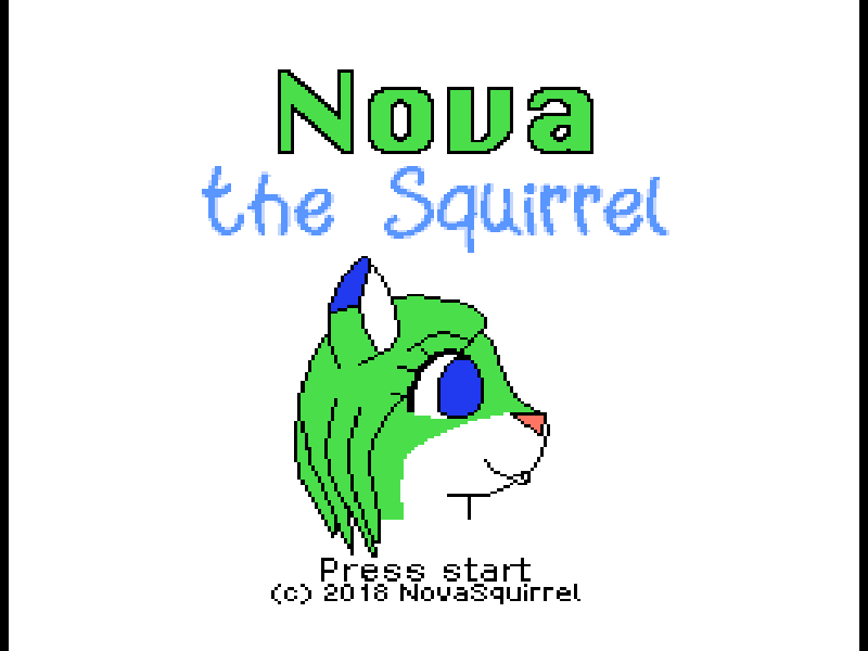 Nova the Squirrel cover art — Wasm Arcade