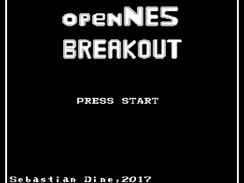 openNES Breakout cover art — Wasm Arcade