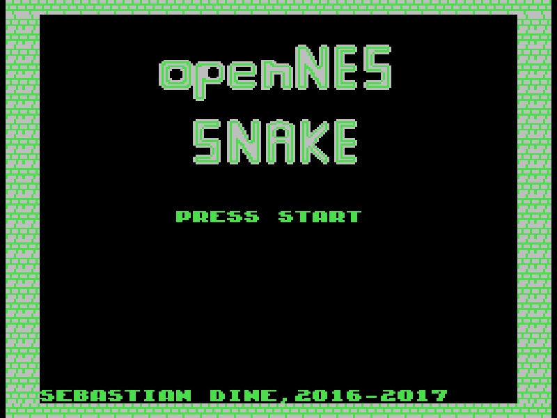openNES Snake cover art — Wasm Arcade