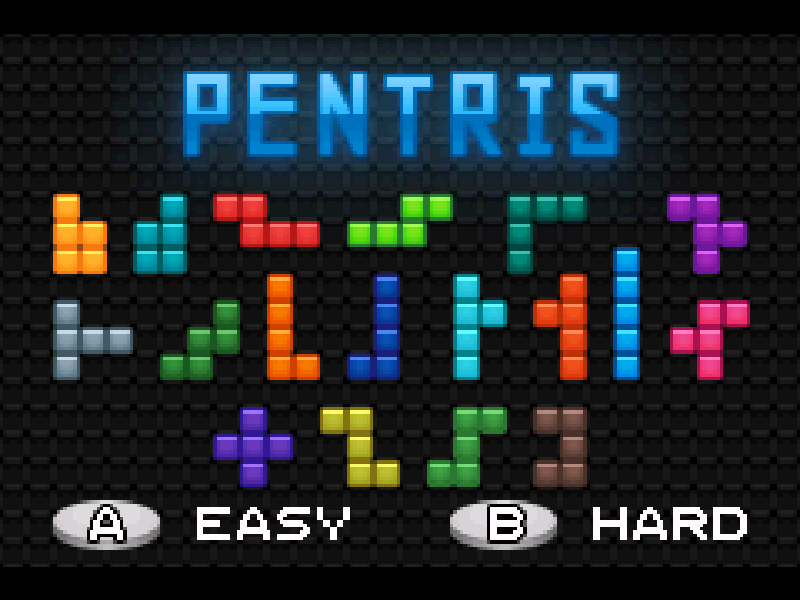 Pentris cover art — Wasm Arcade