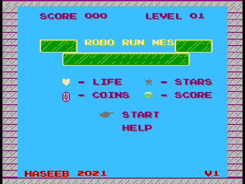 RoboRun (PAL) cover art — Wasm Arcade