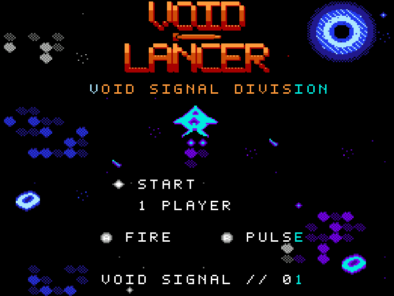 VOID LANCER cover art — Wasm Arcade